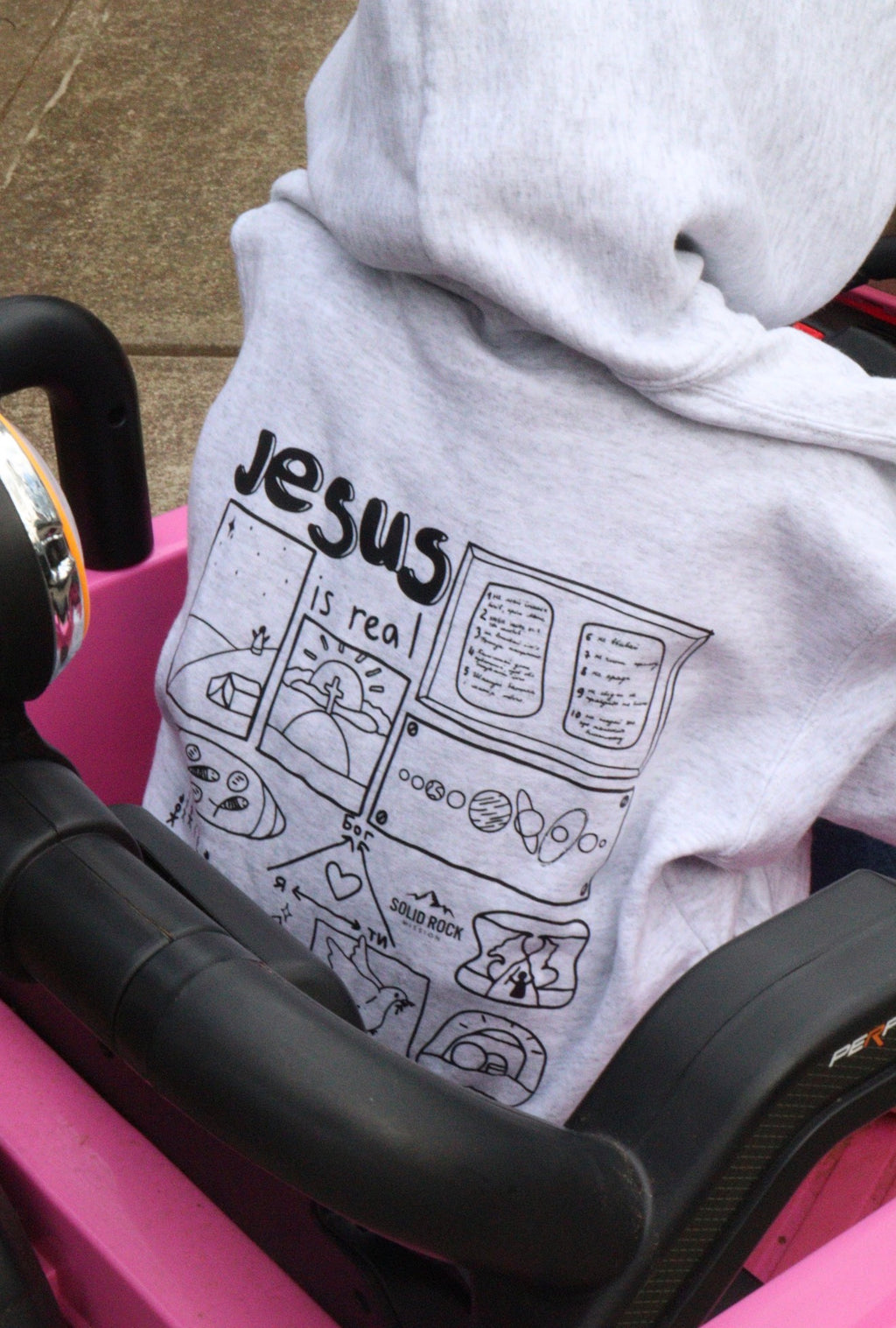 Jesus Is Real Child Hoodie