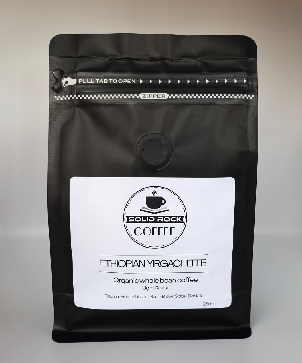 Solid Rock Coffee ETHIOPIAN YIRGACHEFFE - Light Roast