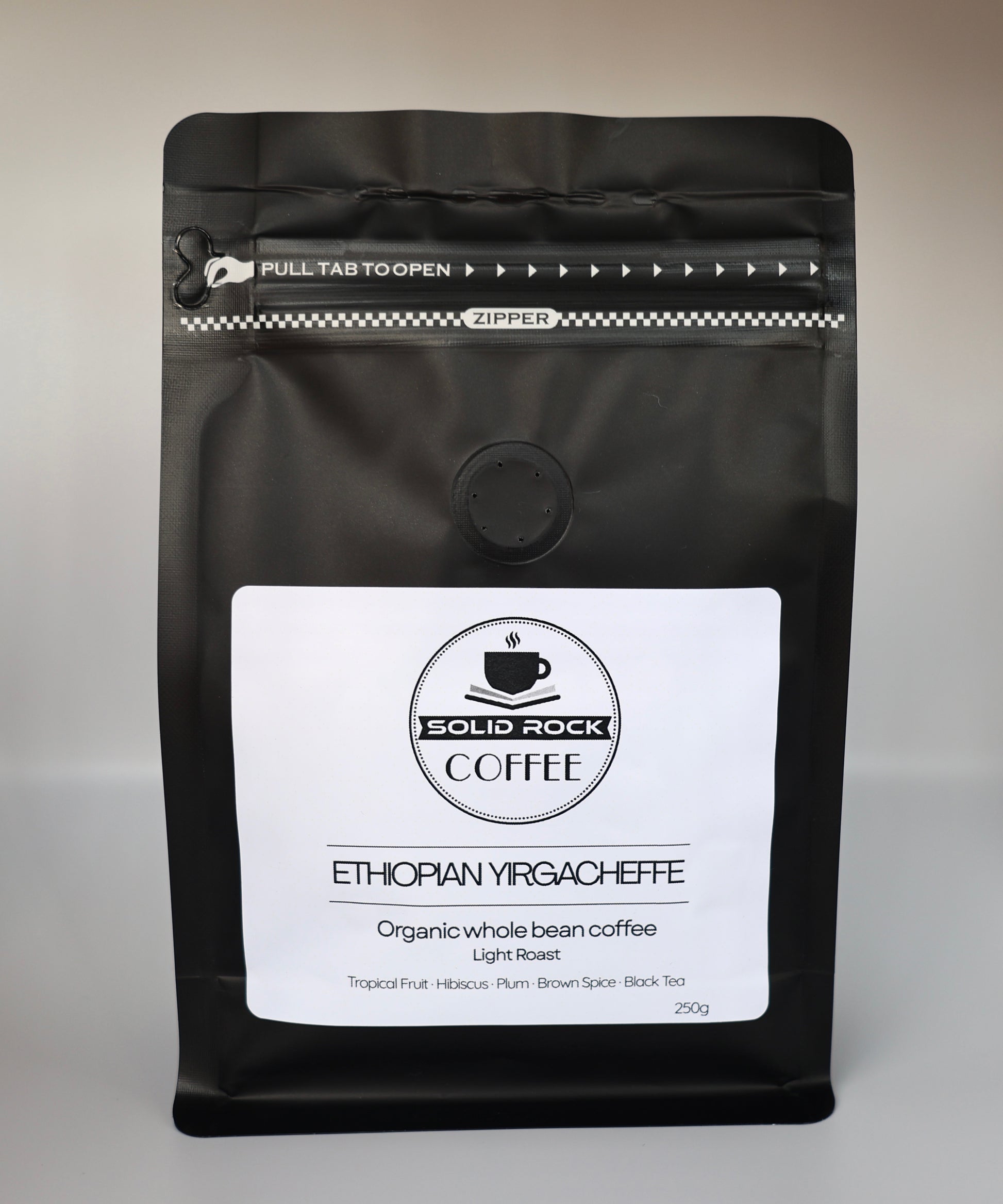 Solid Rock Coffee ETHIOPIAN YIRGACHEFFE - Light Roast