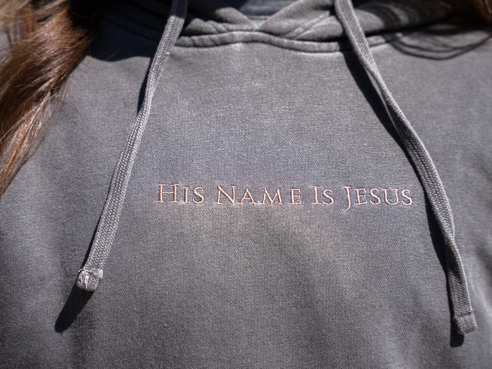 His Name is Jesus Hoodie