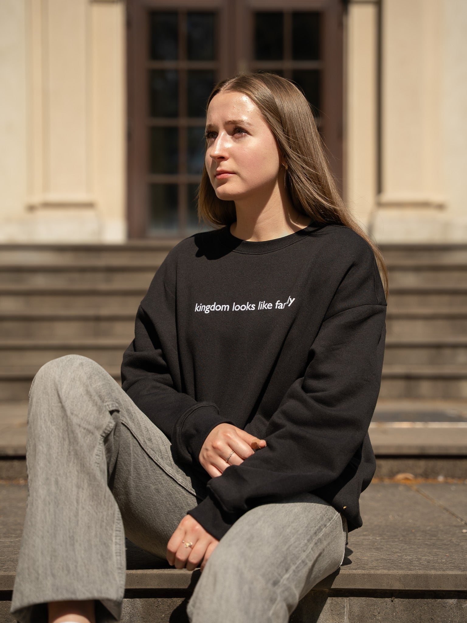 Kingdom Looks like Family Crewneck