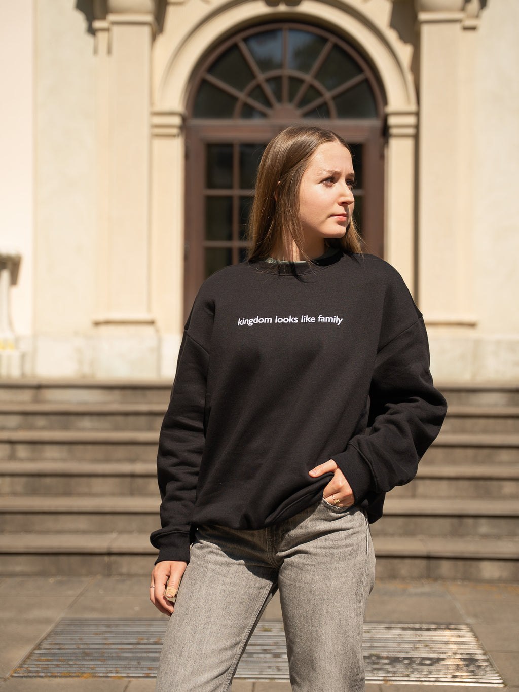 Kingdom Looks like Family Crewneck