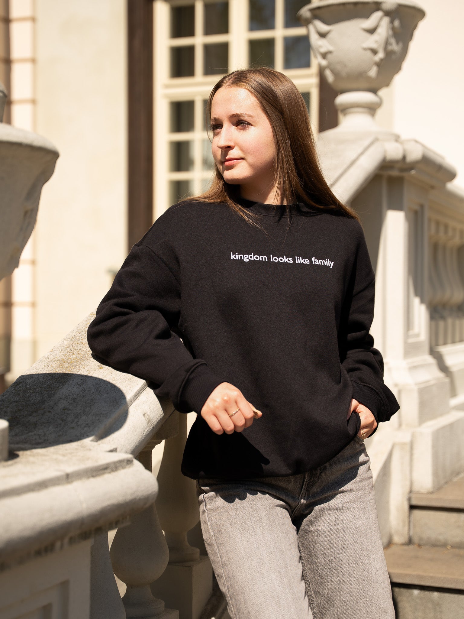 Kingdom Looks like Family Crewneck