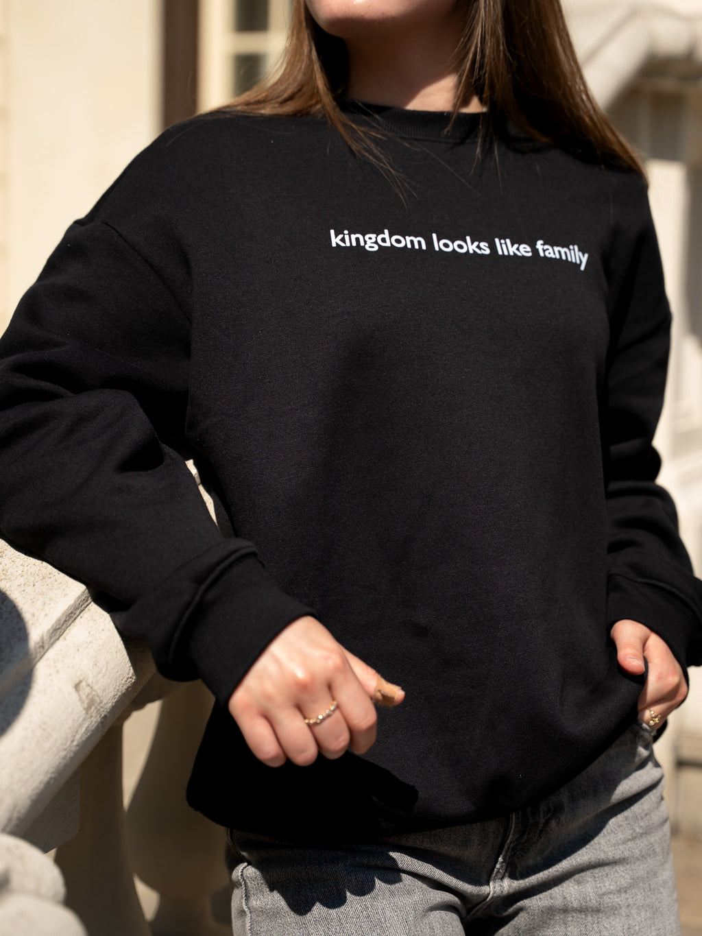 Kingdom Looks like Family Crewneck