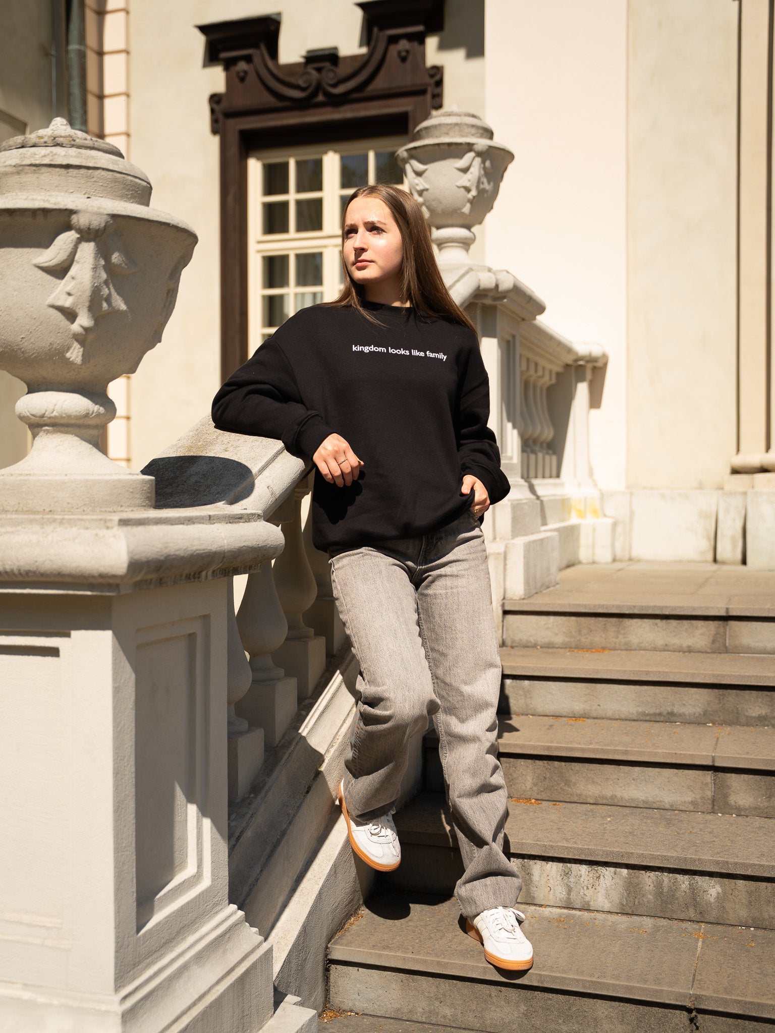 Kingdom Looks like Family Crewneck