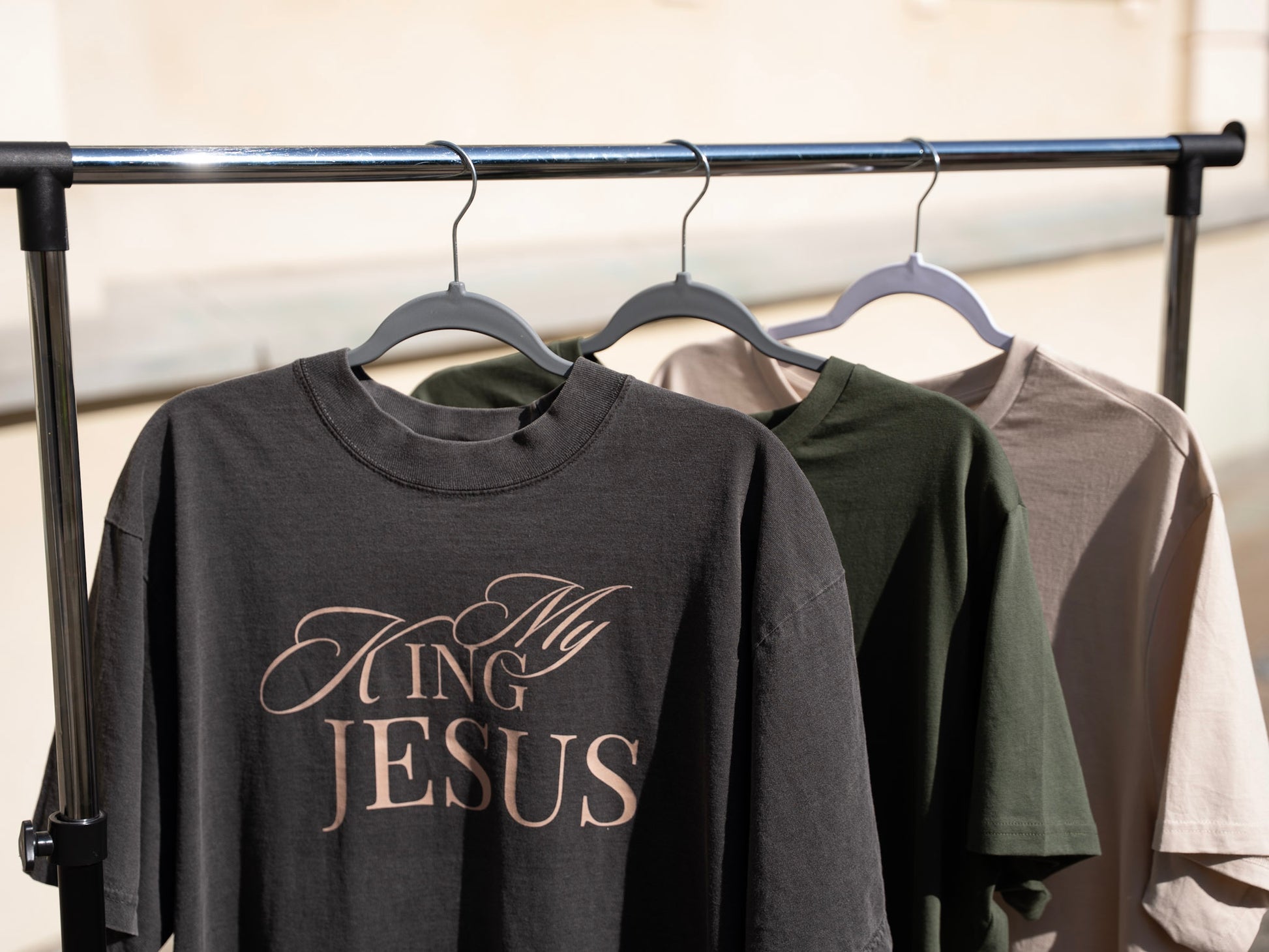 My King Jesus Bronze T-shirt