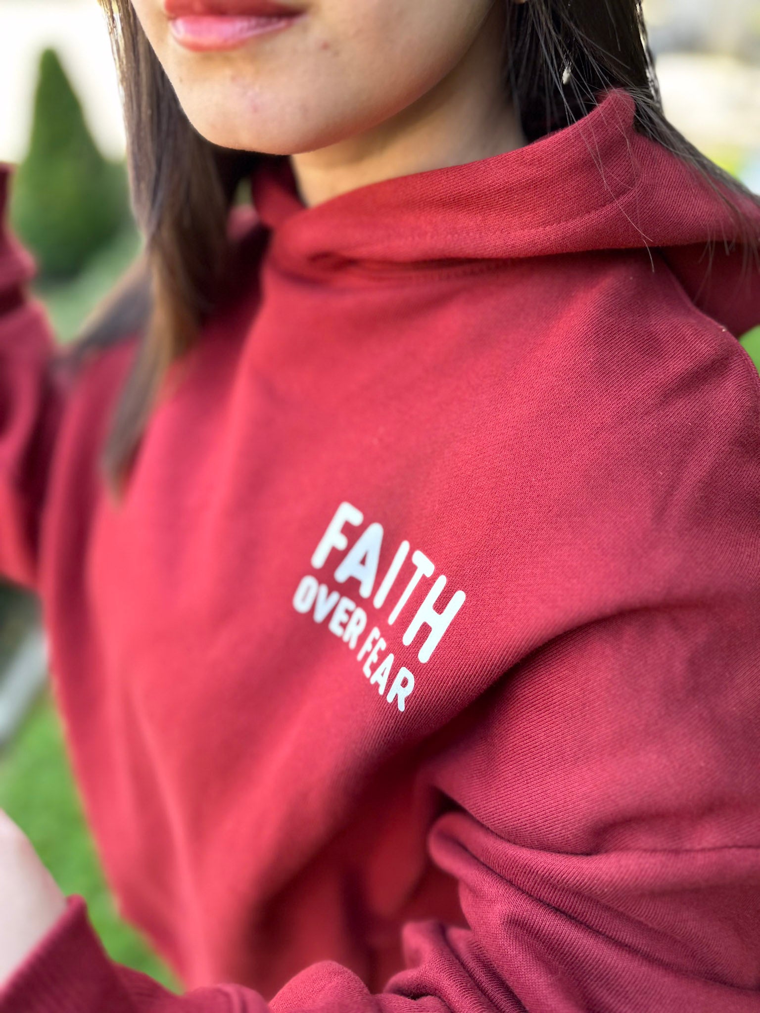 Faith Over Fear Hoodie