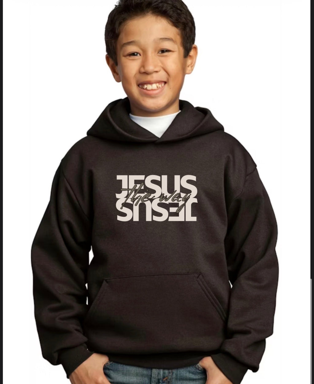Jesus The Way Child Hoodie