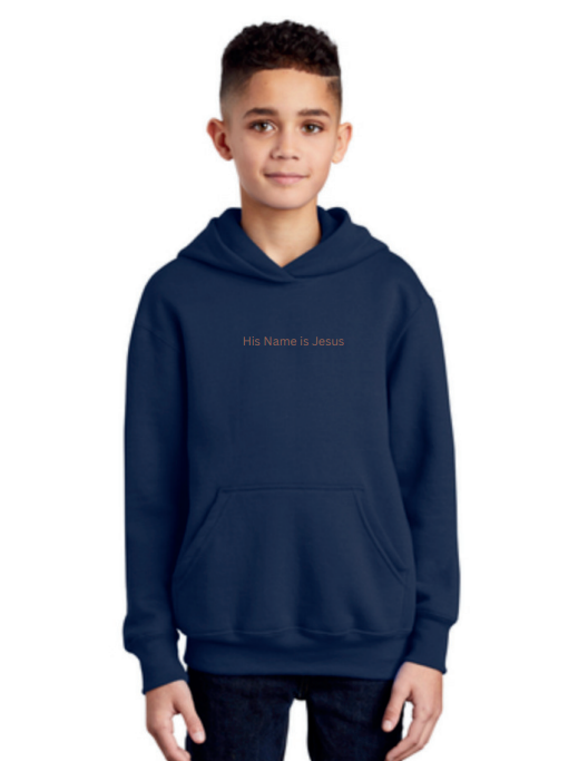 His Name Is Jesus Child Hoodie